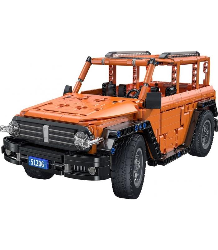 Радиоуправляемый конструктор CADA внедорожник Tank SUV 1/12 (561 деталь) - C51206W 